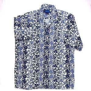 Vintage Towncraft JcPenny Men's Hawaiian‎ Short Sleeve Shirt M